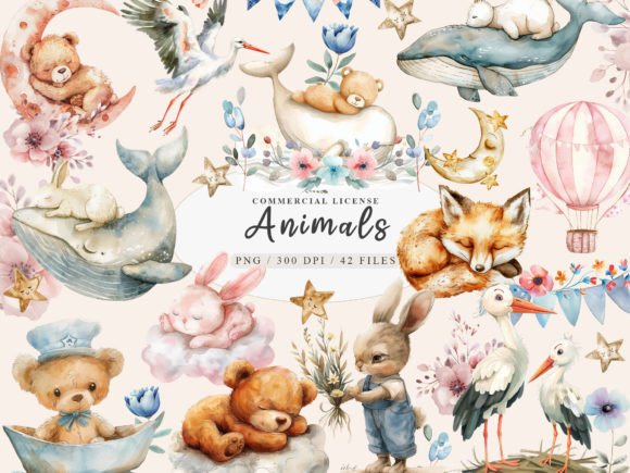 Download Sleeping Baby Animals, Neutral Baby Png - Neutral Collection